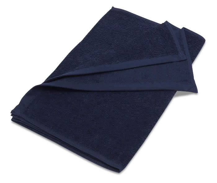 紺色のタオル34×85cm 美容室タオル 理美容